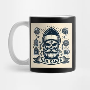 Hail Santa - Skull Mug